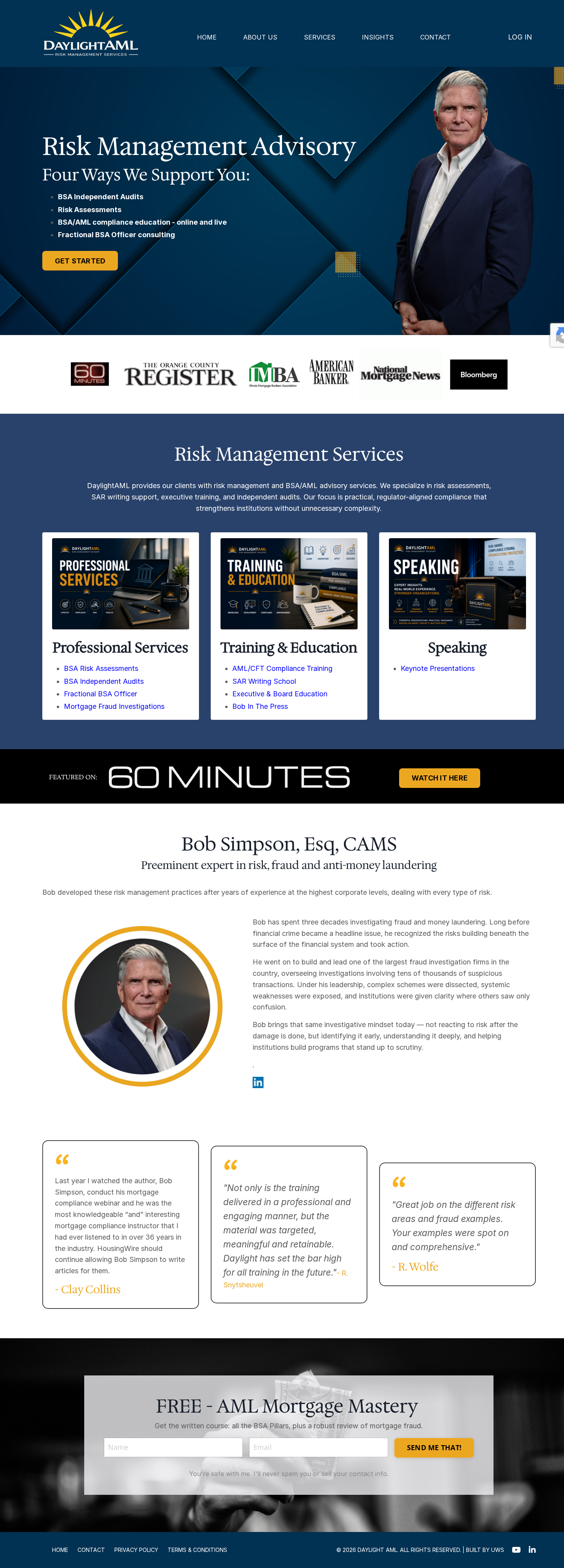 Daylight AML homepage