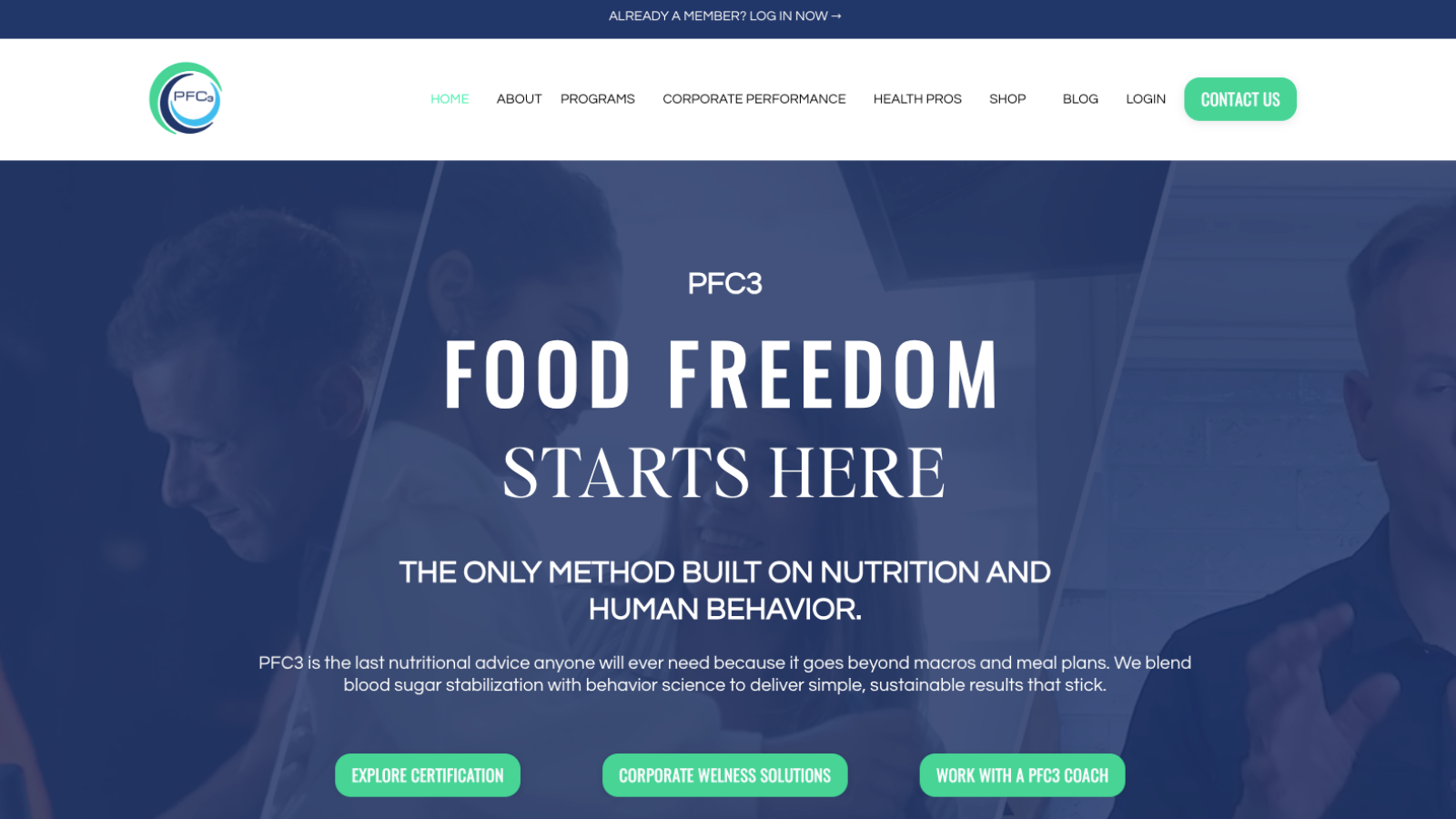PFC3 website