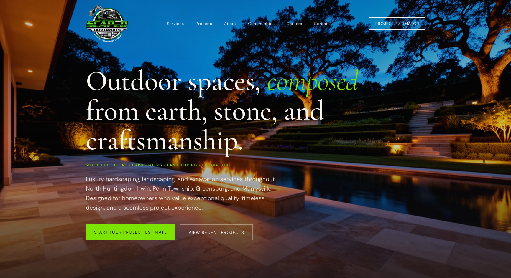 Scaped Outdoors screen 1